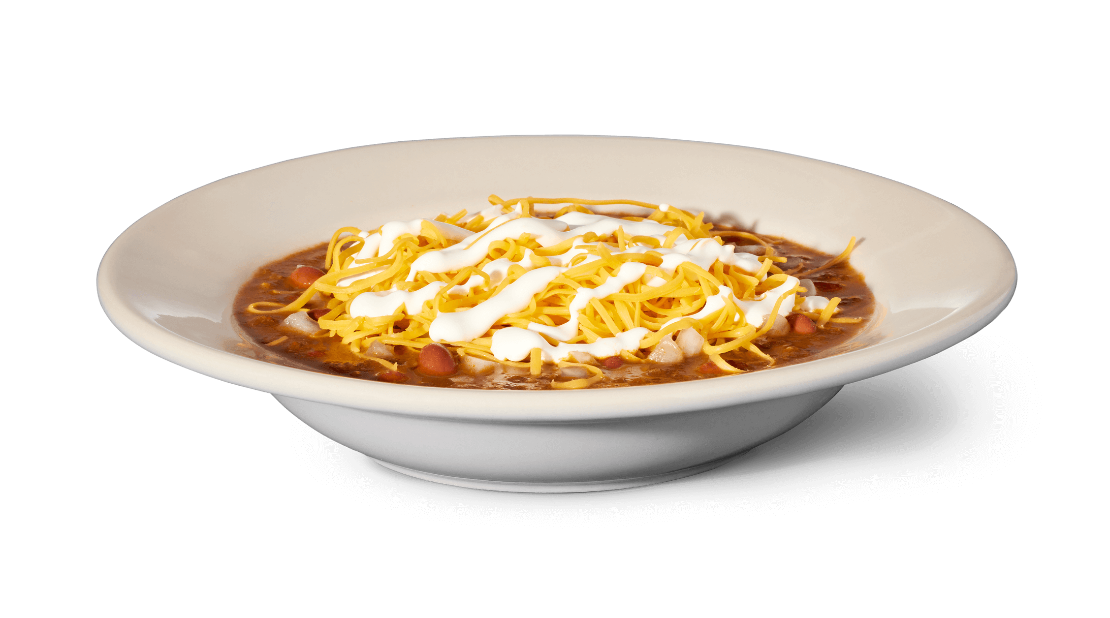 Loaded chili bowl